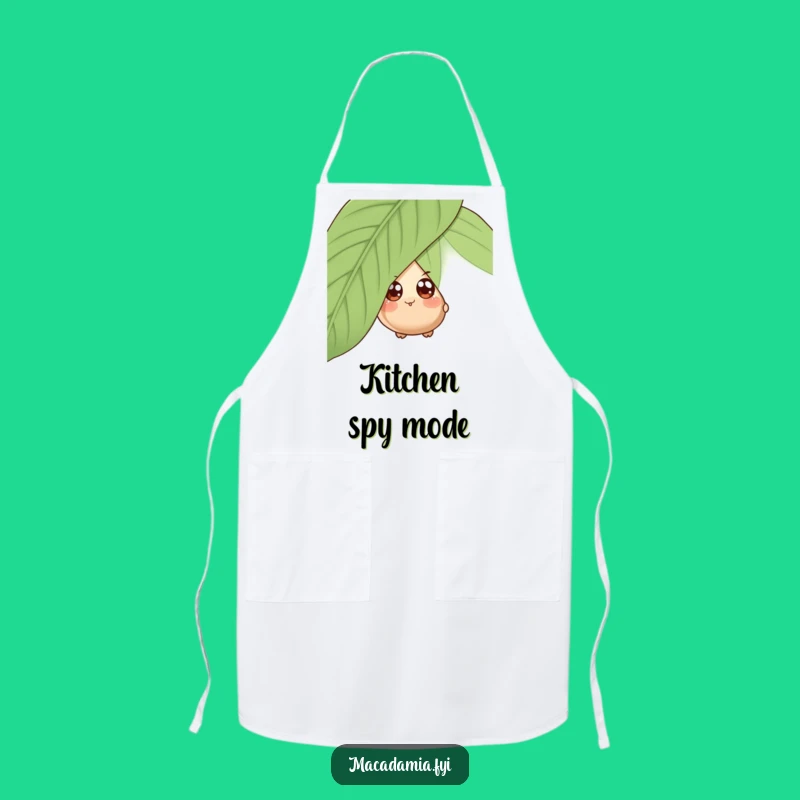 Funny Nutty Kitchen Hideaway Apron: Cook with Playful Style