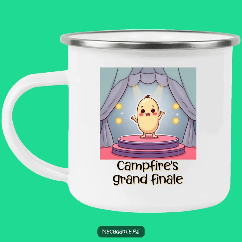 Funny Macadamia Nut Stage Camping Mug - Adventure On Its Own Stage!