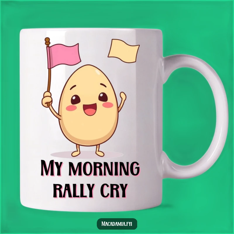 Funny Victory Nut Mug: Celebrate with Hilarious Flair!