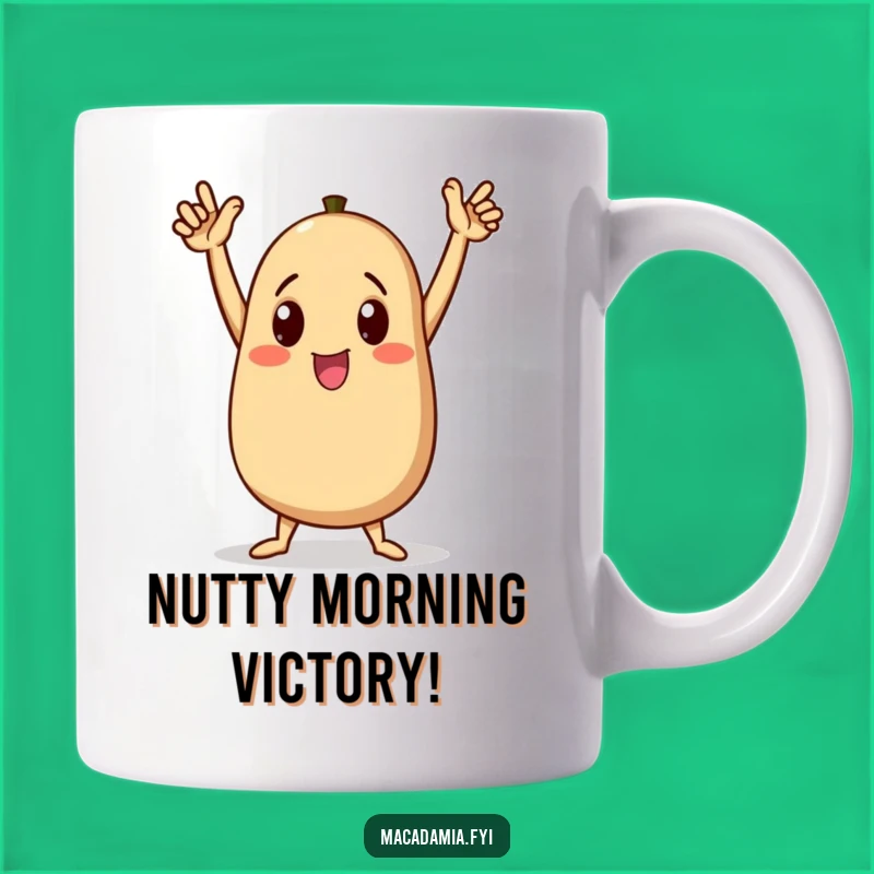 Funny Nutty Dance Mug: Celebrate Victories with This Hilarious Funny Gift