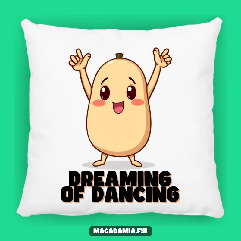 Funny Nutty Dance Pillow: Cozy Comfort for Celebrating Funny Victories