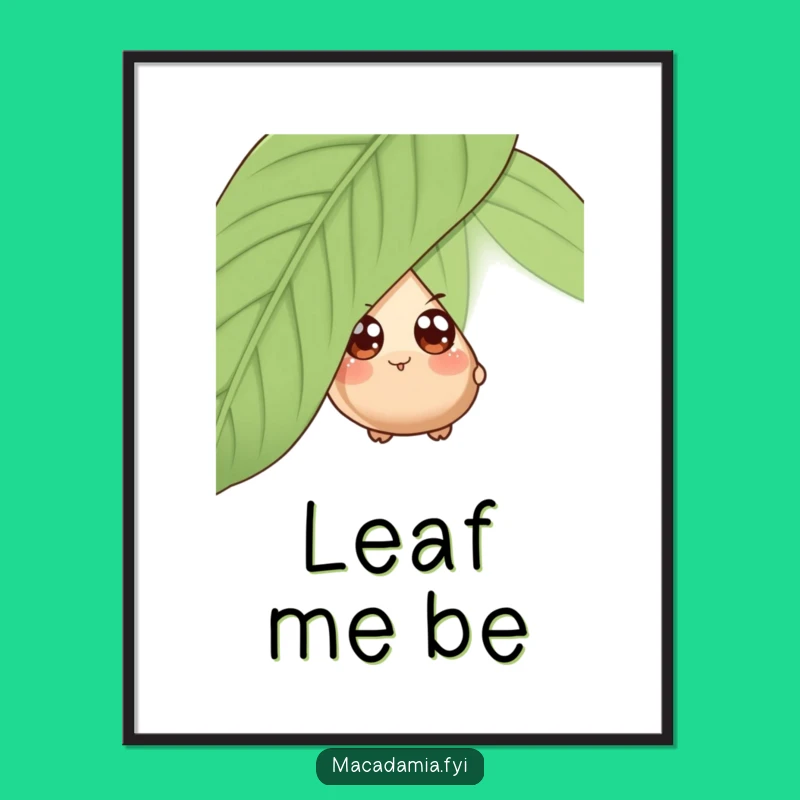 Funny Nutty Peek-a-Boo Digital Art: Instant Whimsy for Your Walls