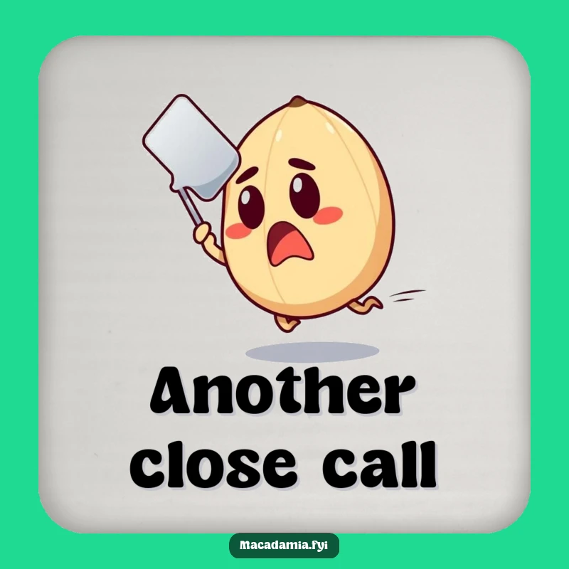 Funny Spatula Dodger Coaster: Protect Your Table with Humor, Fun Funny Gift