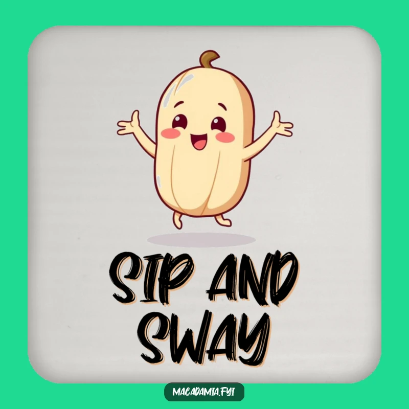 Funny Nut Coaster Set: Hilarious & Protective Drinkware Accent