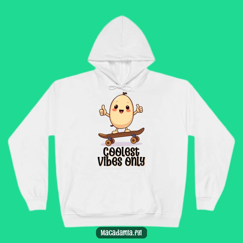 Cozy Kawaii Nut Hoodie: Skater Nut's Cool Comfort, Perfect Funny Gift