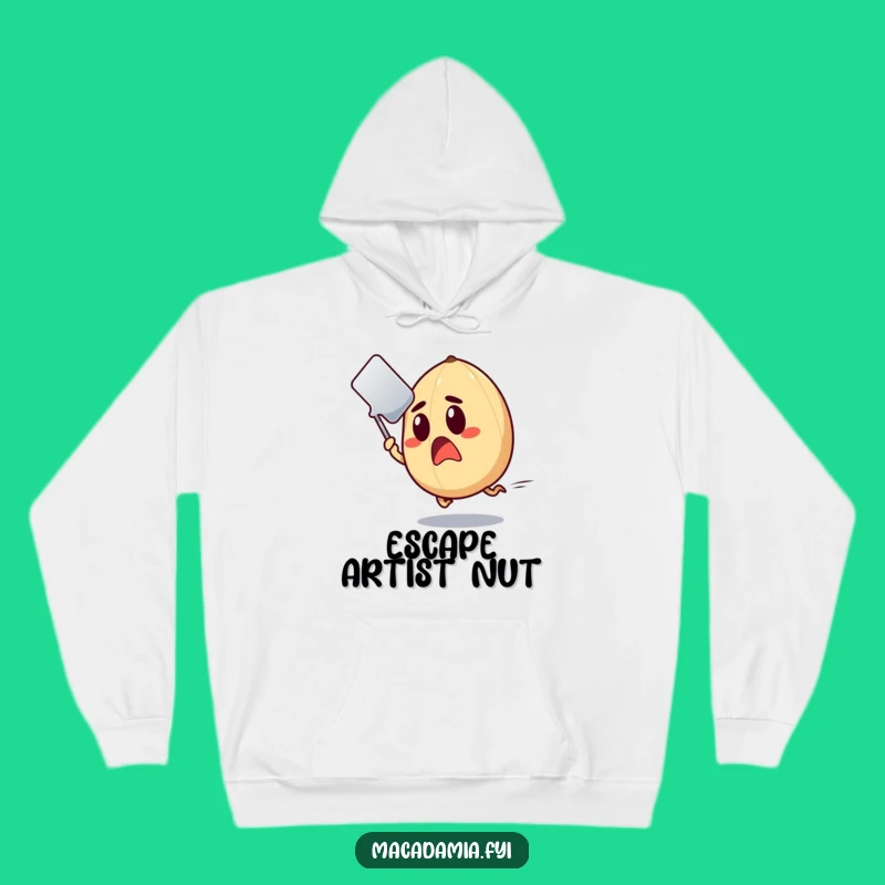 Funny Surprised Nut Hoodie: Cozy Chaos, Spatula Dodge Champion, Ultimate Funny Gift