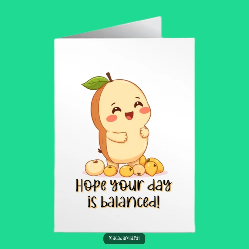 Free Printable Birthday Card: Giggling Nut's Fruit Tower for a Fun Celebration