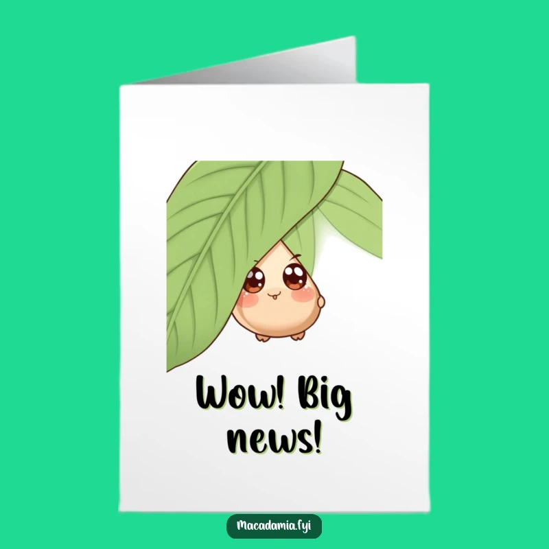 Free Printable Peeking Nut Congrats Card - Surprising Downloadable Cheer