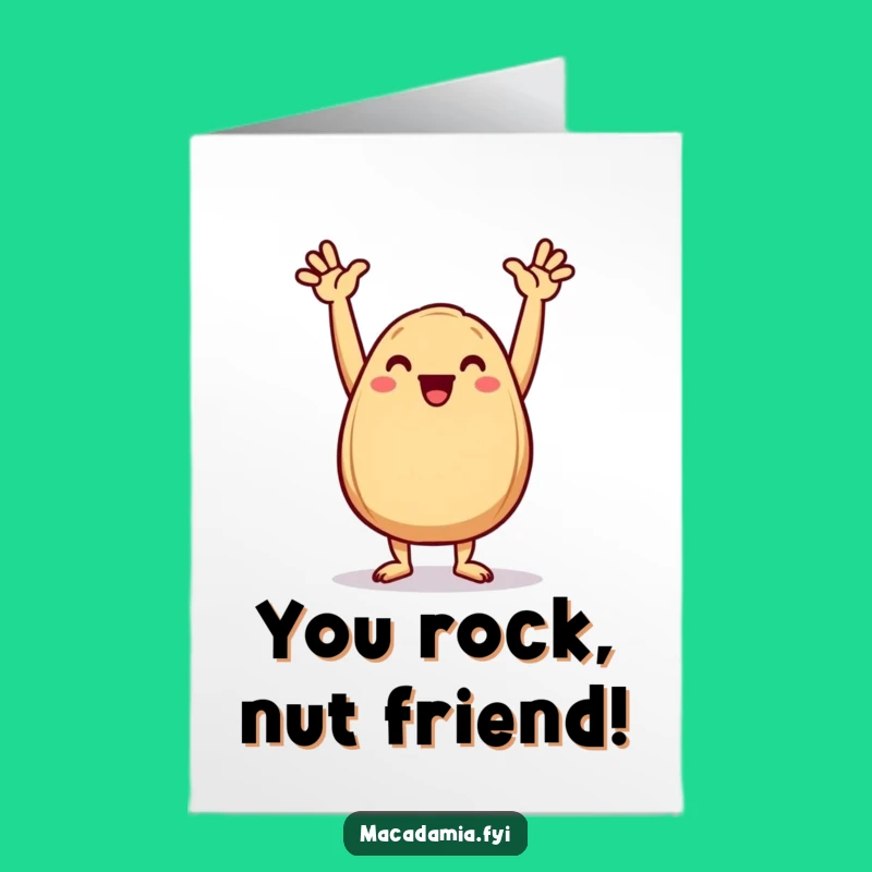 Macadamia Nut Thank You Card Free Printable: Dance of Gratitude Downloadable