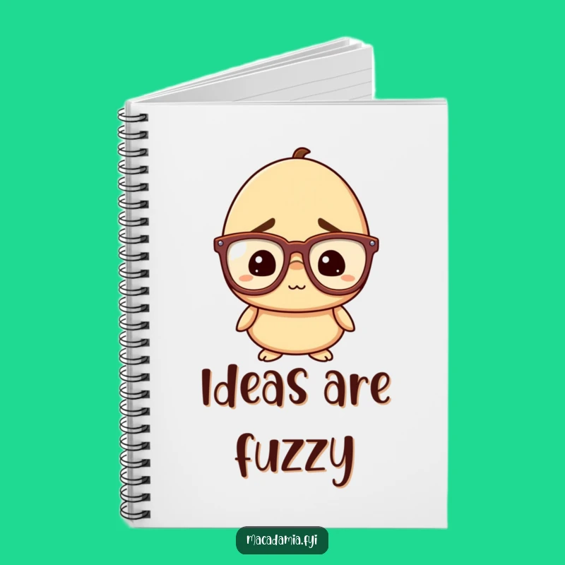 Funny Nut Notebook: Hilarious Journal for Confused Ideas & Notes