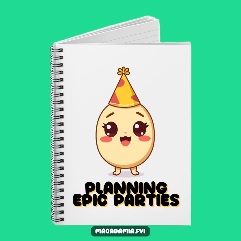 Funny Party Nut Journal: Jot Down Excited Ideas