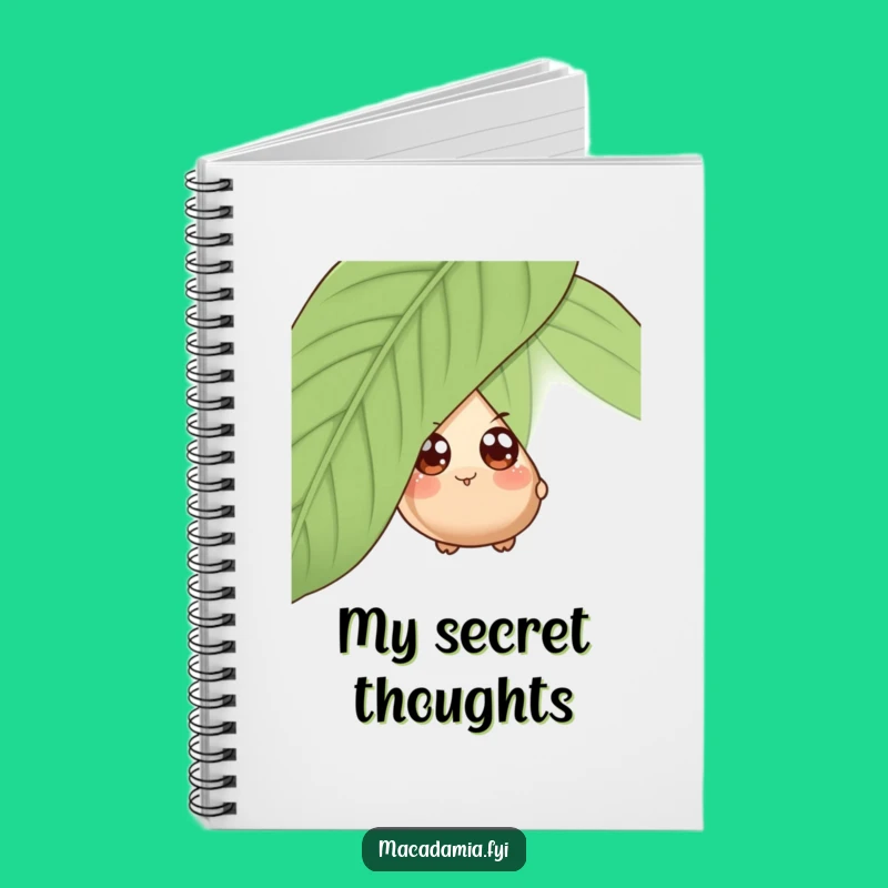 Funny Nutty Secret Ideas Notebook: Jot Down Your Hidden Thoughts