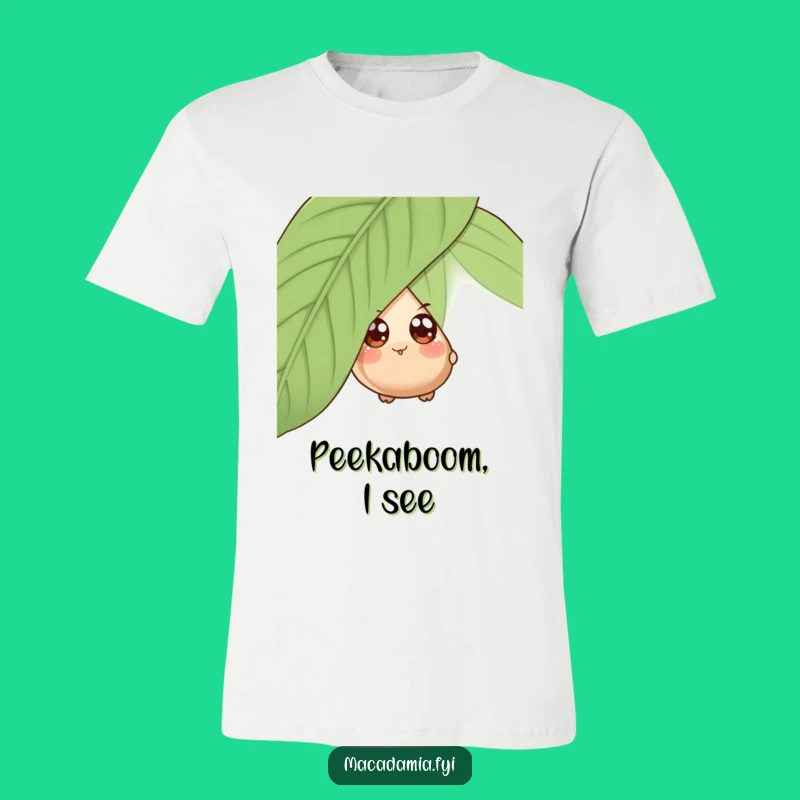 Funny Nutty Hide-and-Seek T-Shirt: Wearable Whimsy and Giggles!