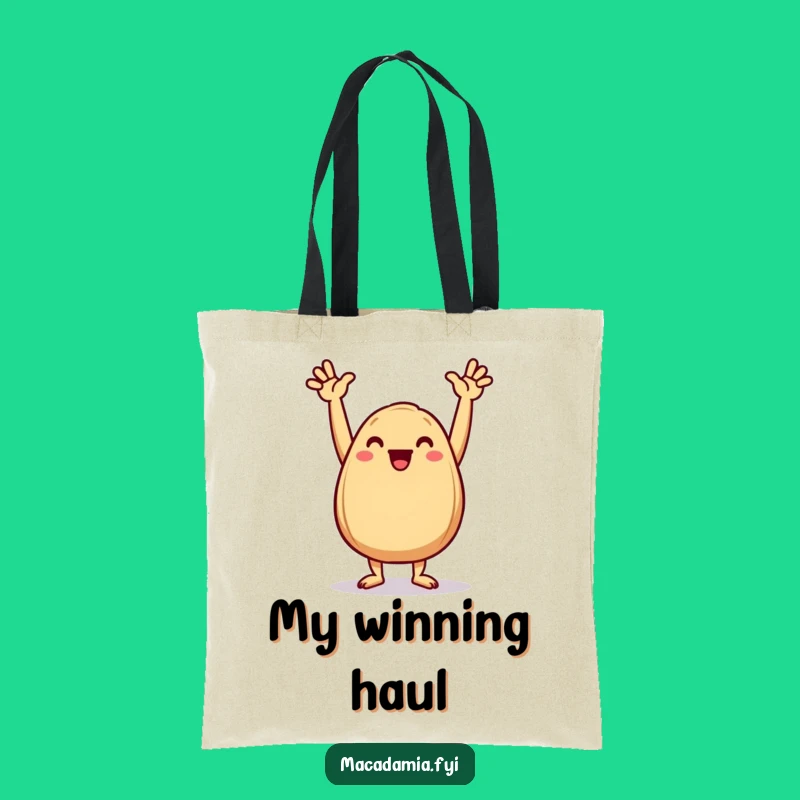 Funny Dancing Nut Tote Bag: Carry Your Victory, Stylish Funny Gift