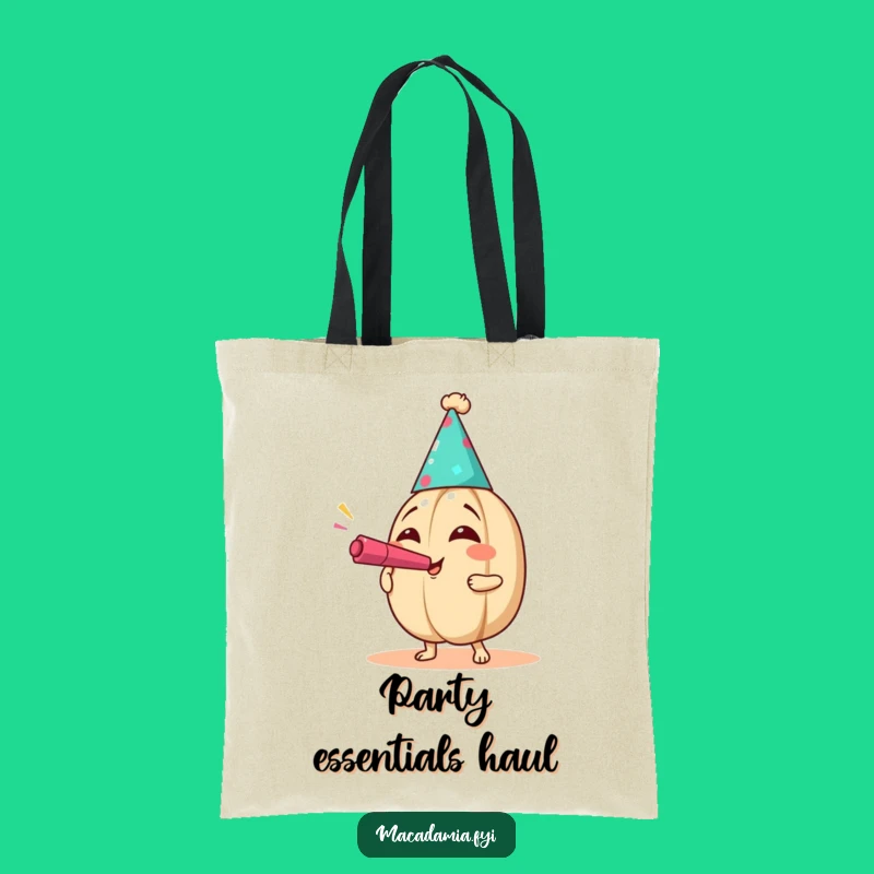 Funny Party Nut Tote Bag - Carry Your Celebration Everywhere!